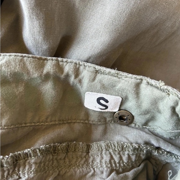 Da-Nang Surplus Vtg Cargo Pants Women’s S Silk Y2K Grunge green military EUC - Picture 2 of 12